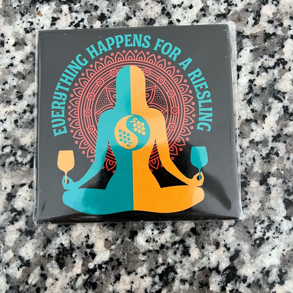 Wine Lovers Fridge Magnet - NWOT
